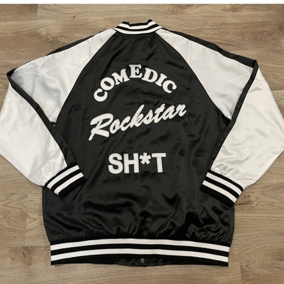 Kevin Hart Reality Check Tour VIP Satin Varsity Jacket UNISEX Size Large - Picture 2 of 16